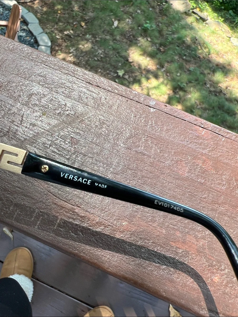 Versace • Vintage Y2K Crystal Greca Sunglasses - Restoration piece
